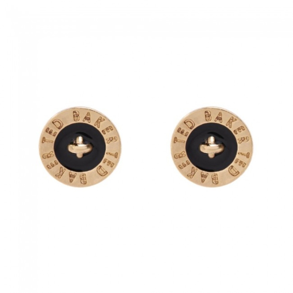 Ted Baker Tempany Enamel Logo Stud Earrings